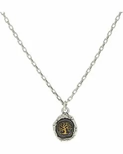 Brighton Necklaces Ferrara Virtue Oak Tree Necklace