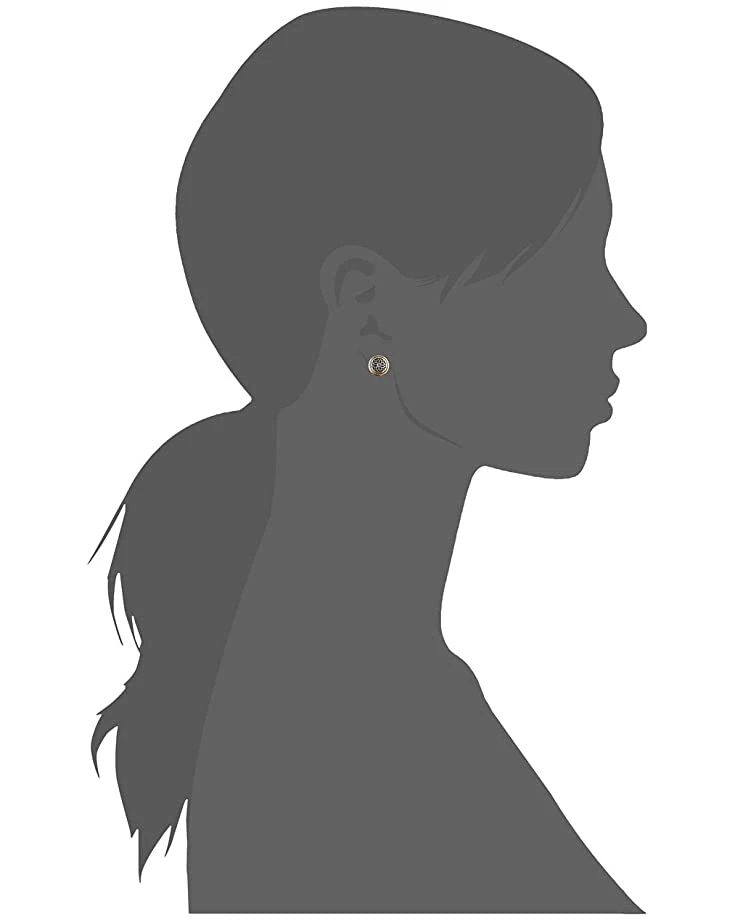 Brighton Ferrara Two-Tone Post Earrings 2 Brighton Ferrara Two-Tone Post Earrings - Image 2