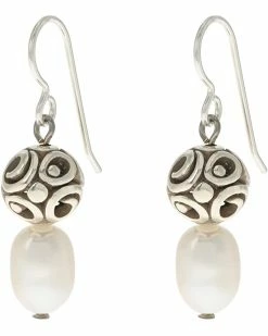 Brighton Contempo Pearl French Wire Earrings