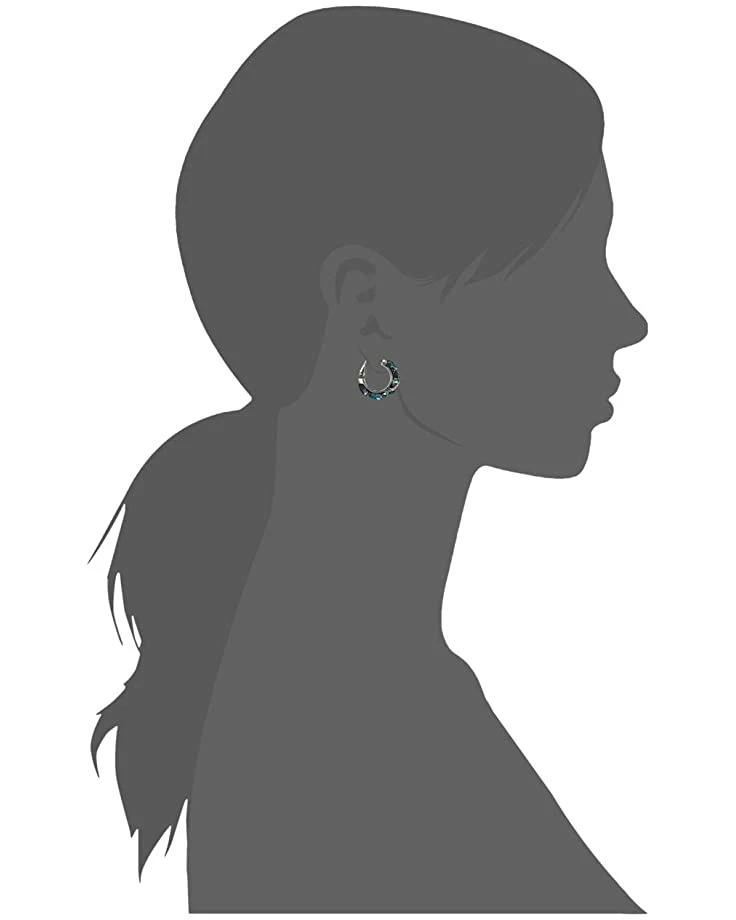 Brighton Trust Your Journey Hoop Earrings 2 Brighton Trust Your Journey Hoop Earrings - Image 2