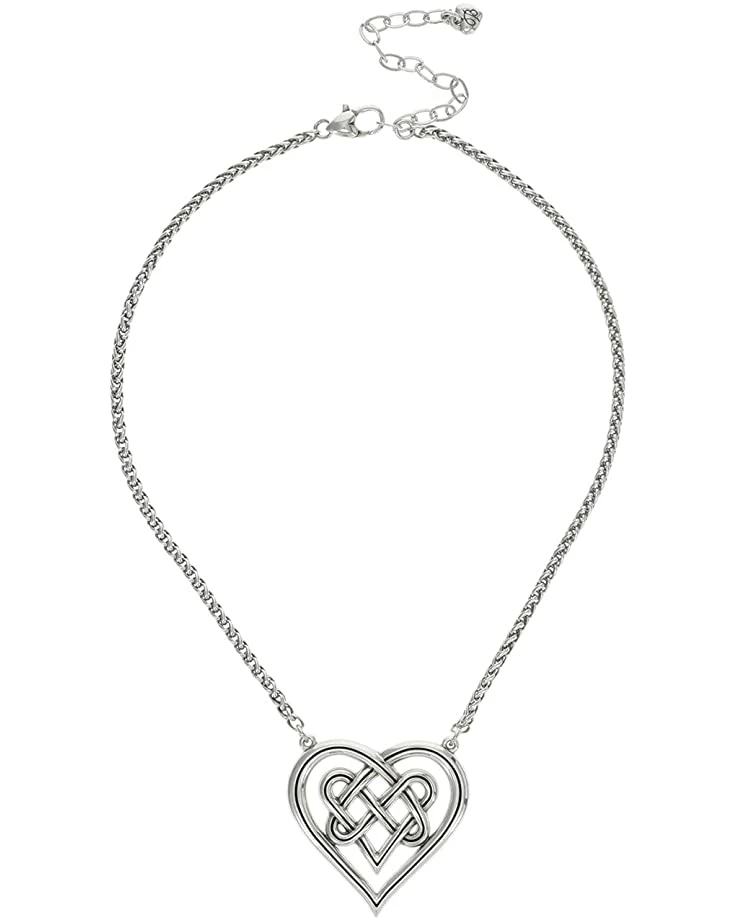 Brighton Necklaces Interlok Crossing Hearts Necklace 2 Brighton Necklaces Interlok Crossing Hearts Necklace - Image 2