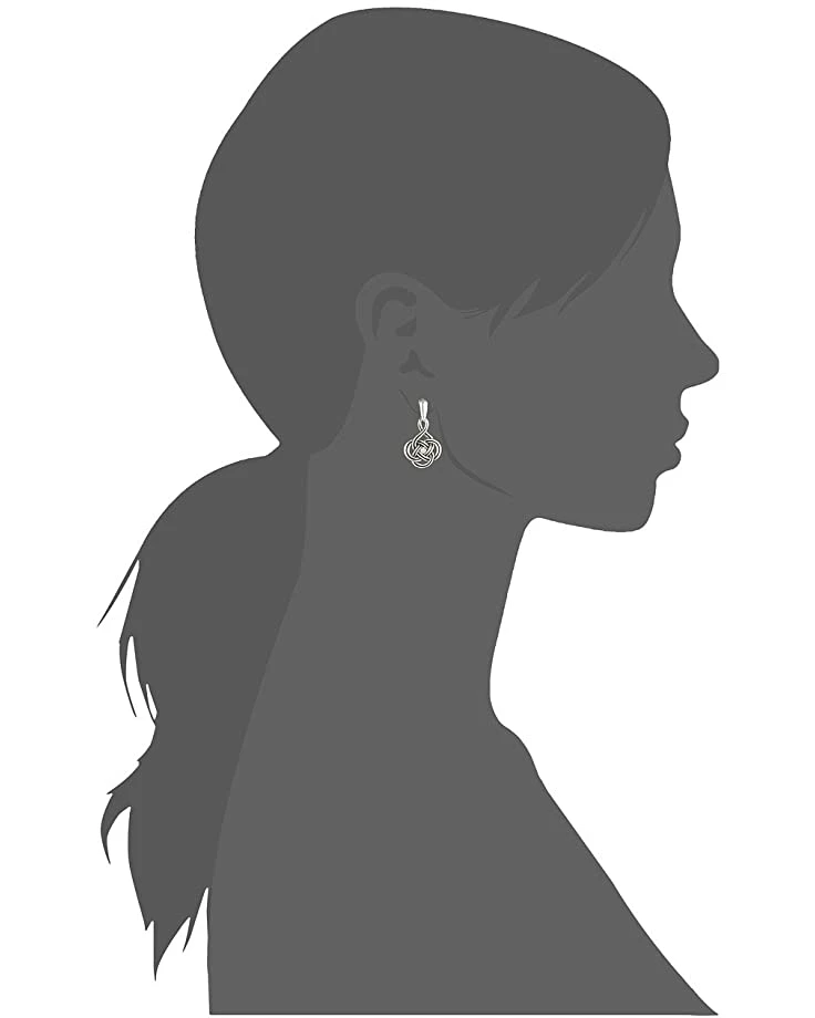 Brighton Interlok Petite Drop Earrings 3 Brighton Interlok Petite Drop Earrings - Image 3