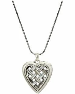 Brighton Love Cage Heart Short Necklace | Necklaces
