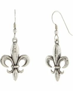 Brighton Ferrara Fleur De Lis French Wire Earrings