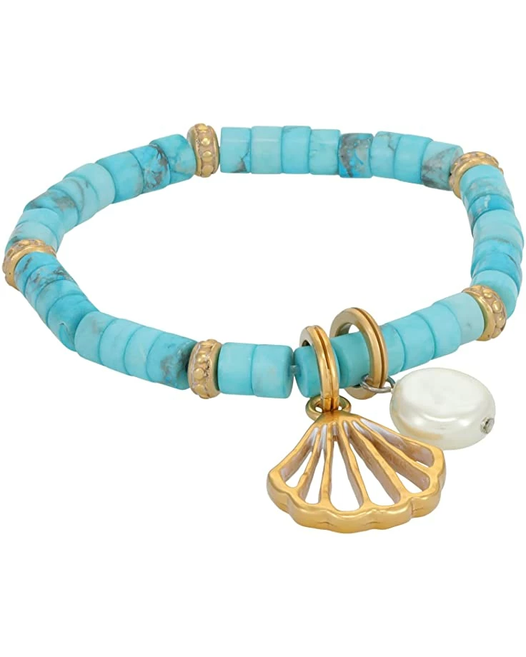 Brighton Calypso Shell Heishi Stretch Bracelet | Bracelets 1 Brighton Calypso Shell Heishi Stretch Bracelet | Bracelets