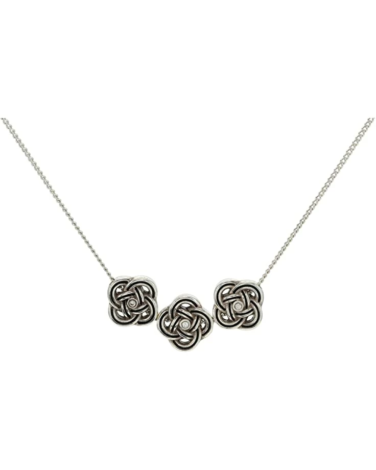 Brighton Interlok Trio Petite Necklace | Necklaces 1 Brighton Interlok Trio Petite Necklace | Necklaces