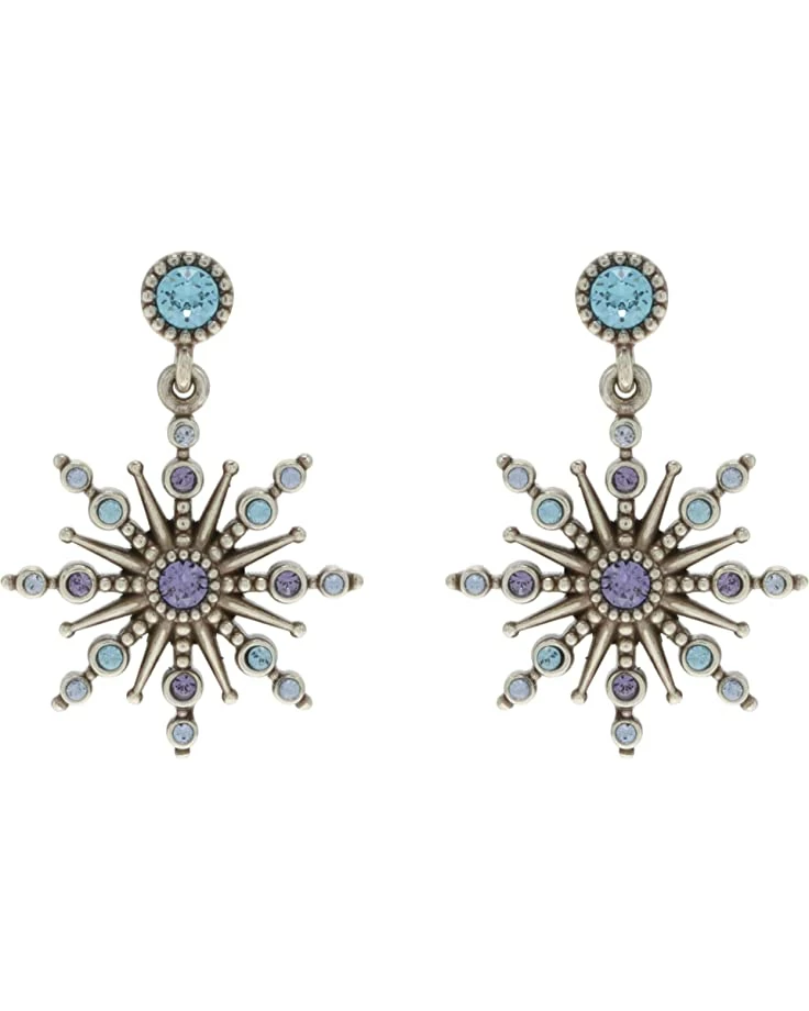 Brighton Halo Starlit Post Drop Earrings 1 Brighton Halo Starlit Post Drop Earrings