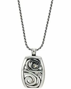 Brighton London Groove Badge Clip Necklace | Necklaces