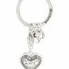 Brighton Lucky Clover Heart Fob | Bag and Travel Accessories