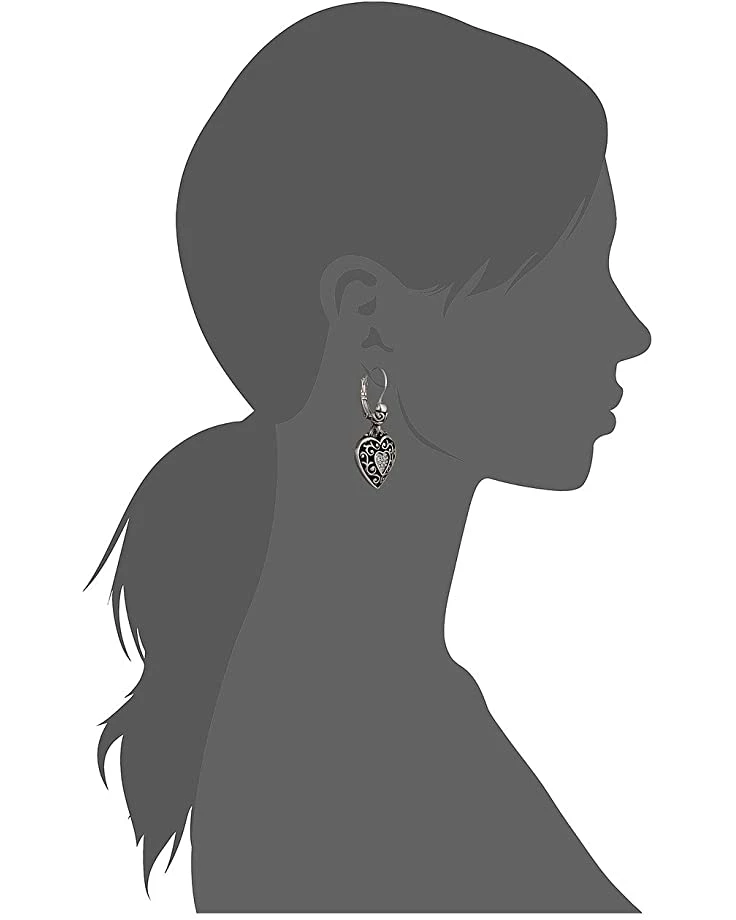 Brighton Reno Heart Leverback Earrings 3 Brighton Reno Heart Leverback Earrings - Image 3