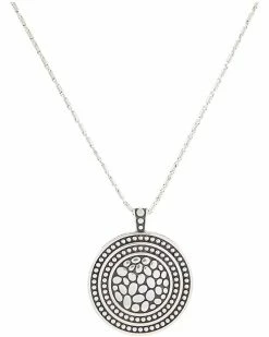 Brighton Necklaces Pebble Round Convertible Reversible Necklace