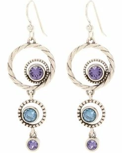 Brighton Halo Radiance French Wire Earrings
