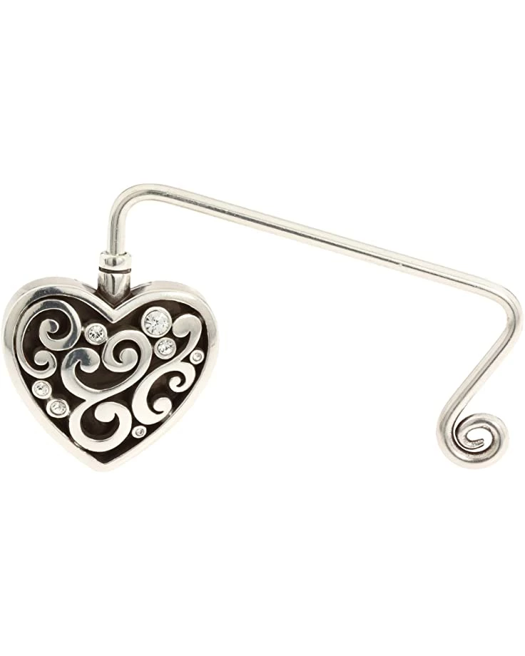Brighton Bag and Travel Accessories Contemporary Heart Handbag Hook 1 Brighton Bag and Travel Accessories Contemporary Heart Handbag Hook