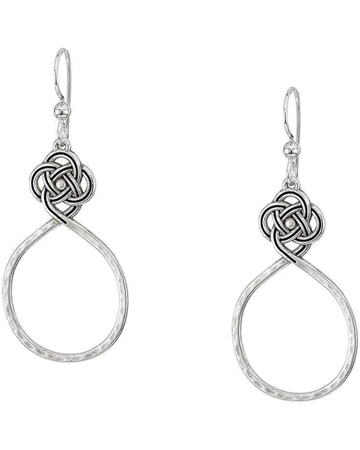 Brighton Interlok Petite Knot Circle French Wire Earrings 1 Brighton Interlok Petite Knot Circle French Wire Earrings
