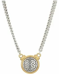 Brighton Ferrara Two-Tone Short Necklace | Necklaces