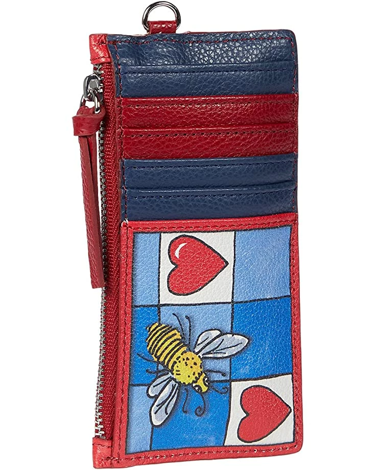 Brighton Bee Happy Card Pouch | Wallets 2 Brighton Bee Happy Card Pouch | Wallets - Image 2