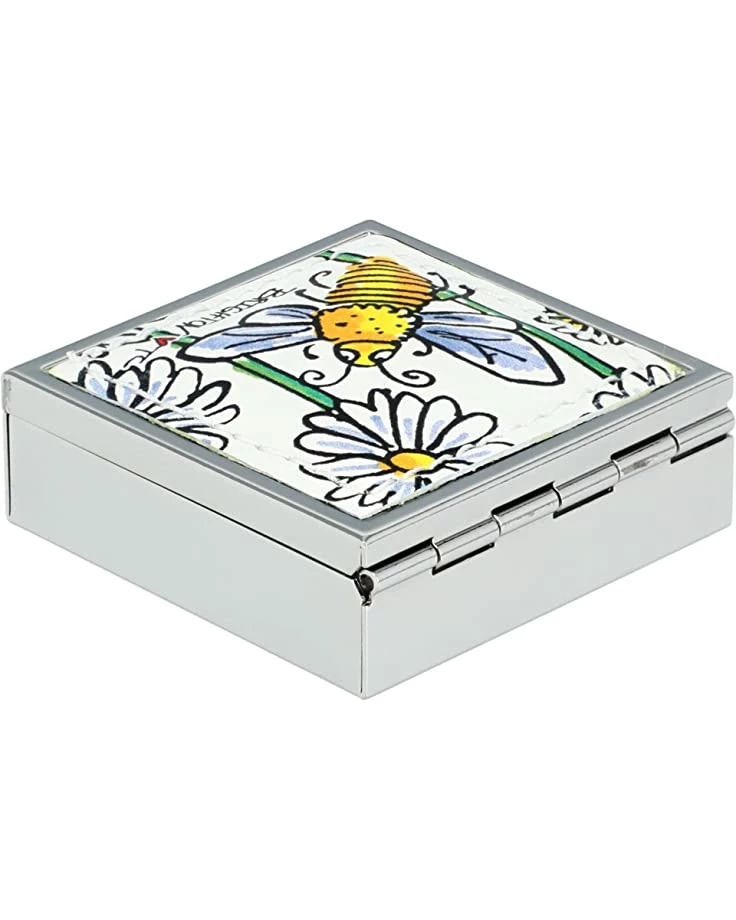Brighton Bee Happy Pillbox | Bag and Travel Accessories 2 Brighton Bee Happy Pillbox | Bag and Travel Accessories - Image 2
