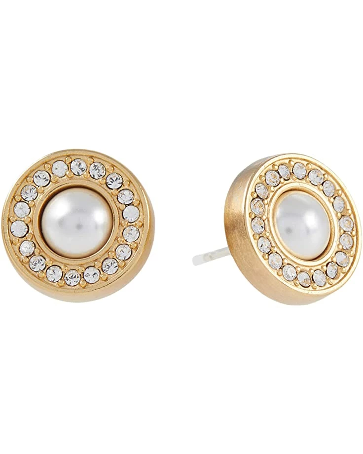 Brighton Meridian Pearl Post Earrings 1 Brighton Meridian Pearl Post Earrings