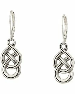 Brighton Interlok Braid Petite Leverback Earrings
