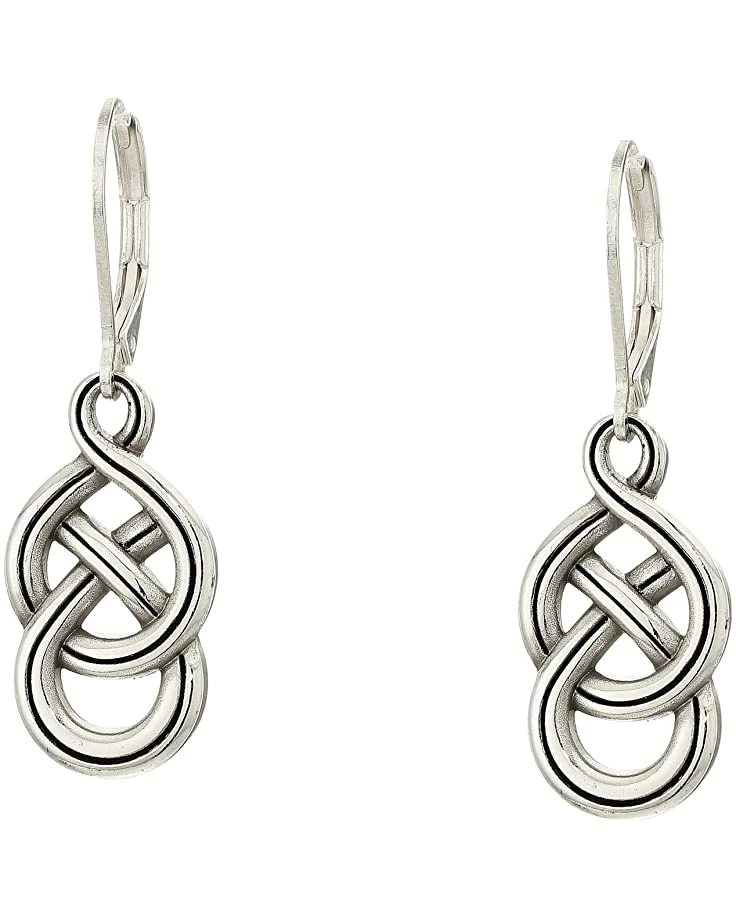 Brighton Interlok Braid Petite Leverback Earrings 1 Brighton Interlok Braid Petite Leverback Earrings