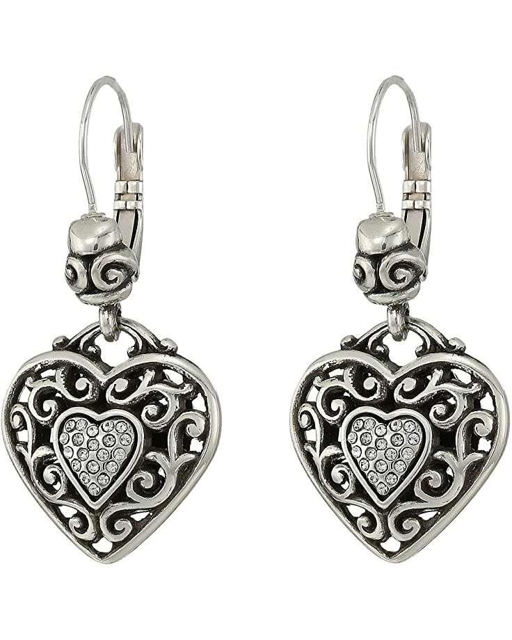 Brighton Reno Heart Leverback Earrings 1 Brighton Reno Heart Leverback Earrings