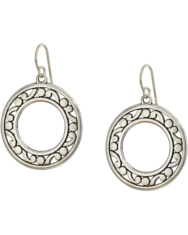 Brighton Contempo Open Ring French Wire Earrings 1 Brighton Contempo Open Ring French Wire Earrings