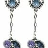 Brighton Halo Radiance Post Drop Earrings