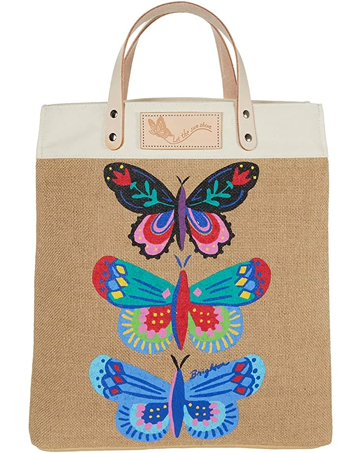 Brighton Flutter Burlap Tote | Handbags 1 Brighton Flutter Burlap Tote | Handbags