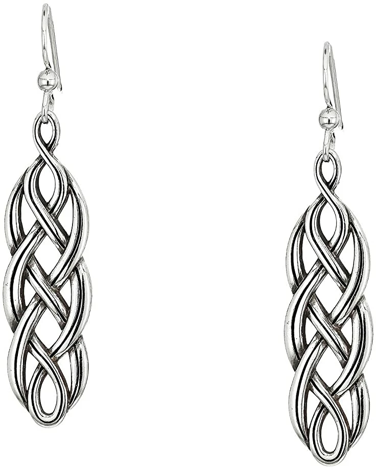 Brighton Interlok Braid French Wire Earrings 1 Brighton Interlok Braid French Wire Earrings