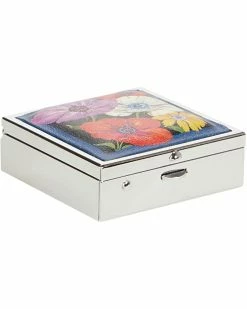 Brighton Painted Poppies Pill Box | Bag and Travel Accessories