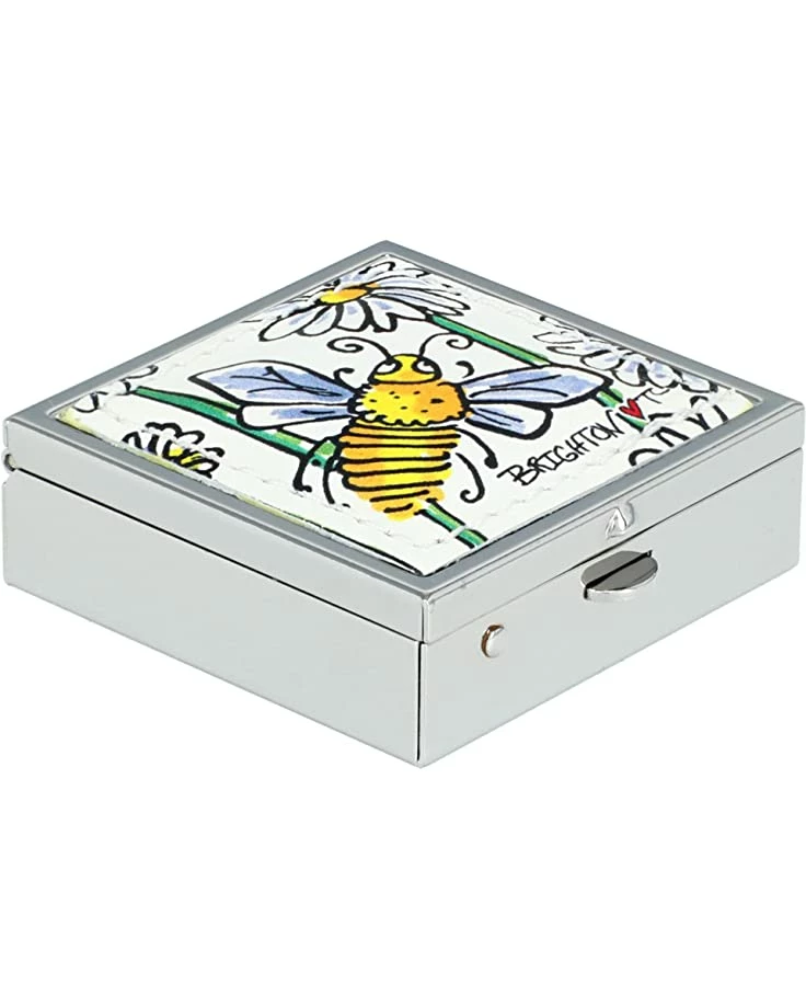 Brighton Bee Happy Pillbox | Bag and Travel Accessories 1 Brighton Bee Happy Pillbox | Bag and Travel Accessories