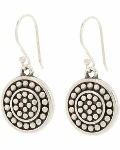 Brighton Pebble Round Reversible French Wire Earrings