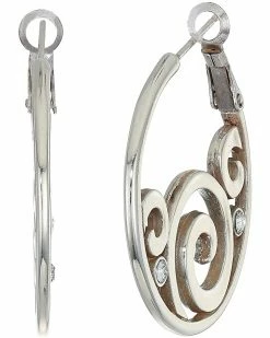 Brighton London Groove Post Hoop Earrings
