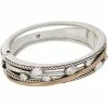 Brighton Neptune's Rings Gems Hinged Bangle | Bracelets