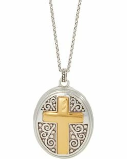 Brighton Crossroads Double Locket Necklace | Necklaces