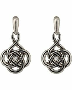 Brighton Interlok Petite Drop Earrings