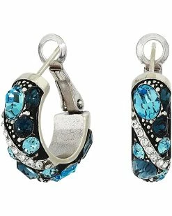 Brighton Trust Your Journey Hoop Earrings