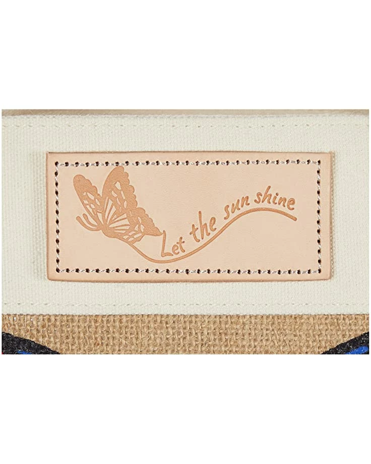 Brighton Flutter Burlap Tote | Handbags 4 Brighton Flutter Burlap Tote | Handbags - Image 4