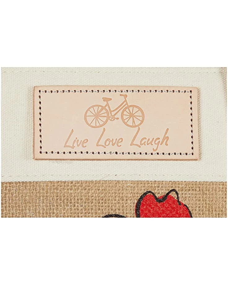 Brighton Bicycle Fun Burlap Tote | Handbags 4 Brighton Bicycle Fun Burlap Tote | Handbags - Image 4