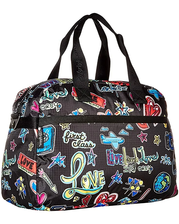 Brighton Love Scribble Jetsetter Duffel | Duffle Bags 2 Brighton Love Scribble Jetsetter Duffel | Duffle Bags - Image 2