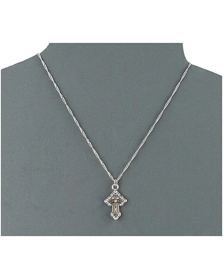 Brighton Greek Petite Cross Necklace | Necklaces 2 Brighton Greek Petite Cross Necklace | Necklaces - Image 2