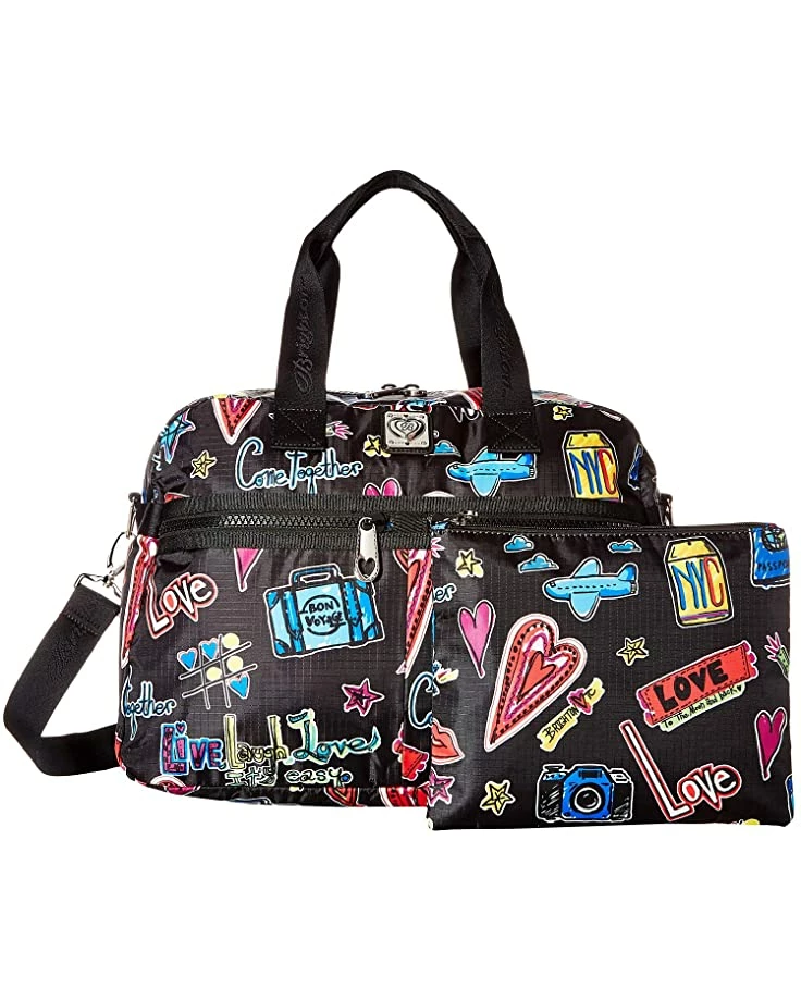 Brighton Love Scribble Jetsetter Duffel | Duffle Bags 6 Brighton Love Scribble Jetsetter Duffel | Duffle Bags - Image 6