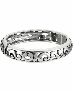 Brighton Contempo Medium Hinged Bangle | Bracelets