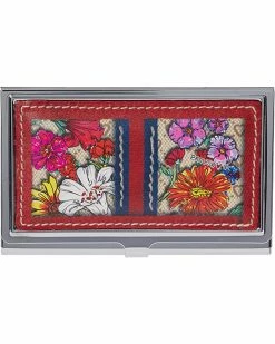 Brighton Wallets Field Of Love Metal Card Case