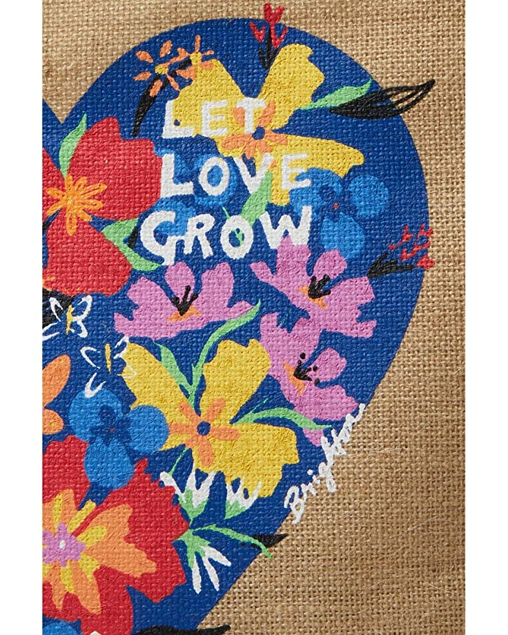 Brighton Let Love Grow Burlap Tote Bag | Handbags 3 Brighton Let Love Grow Burlap Tote Bag | Handbags - Image 3