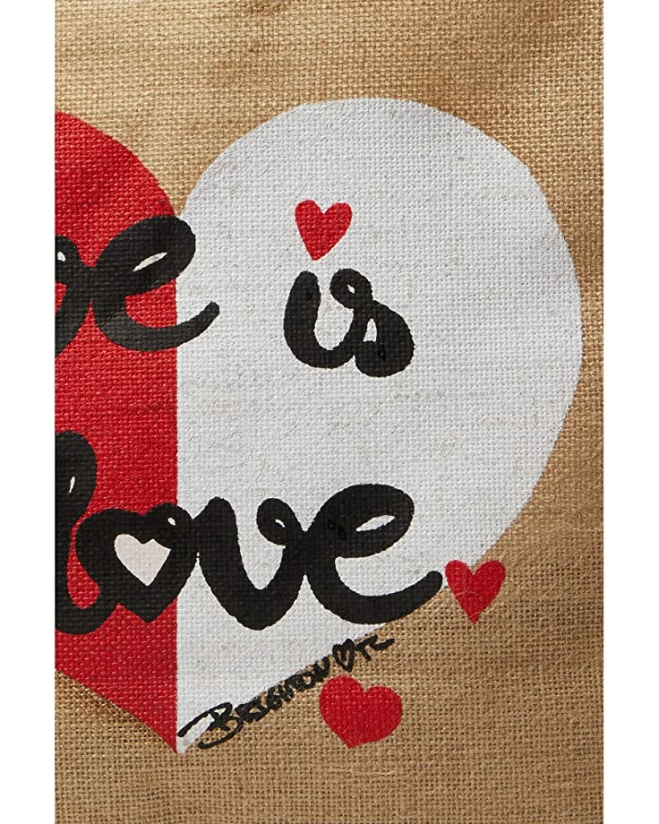 Brighton Love is Love Burlap Tote Bag | Handbags 3 Brighton Love is Love Burlap Tote Bag | Handbags - Image 3